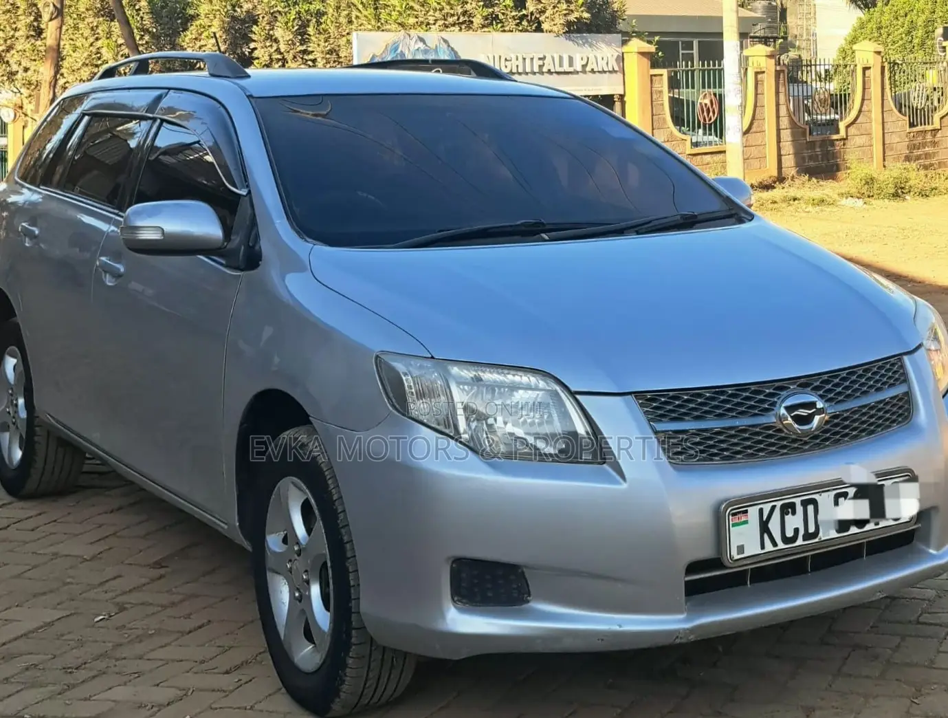 Toyota Corolla Fielder 2008 Silver