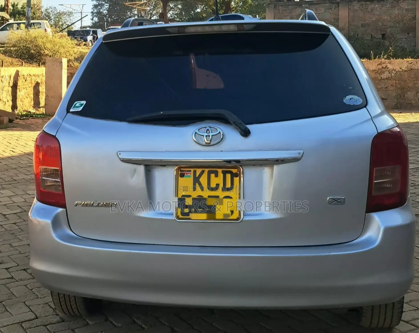 Toyota Corolla Fielder 2008 Silver