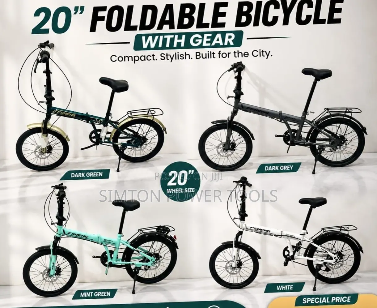 Foldable City Bicycle 20 Inch