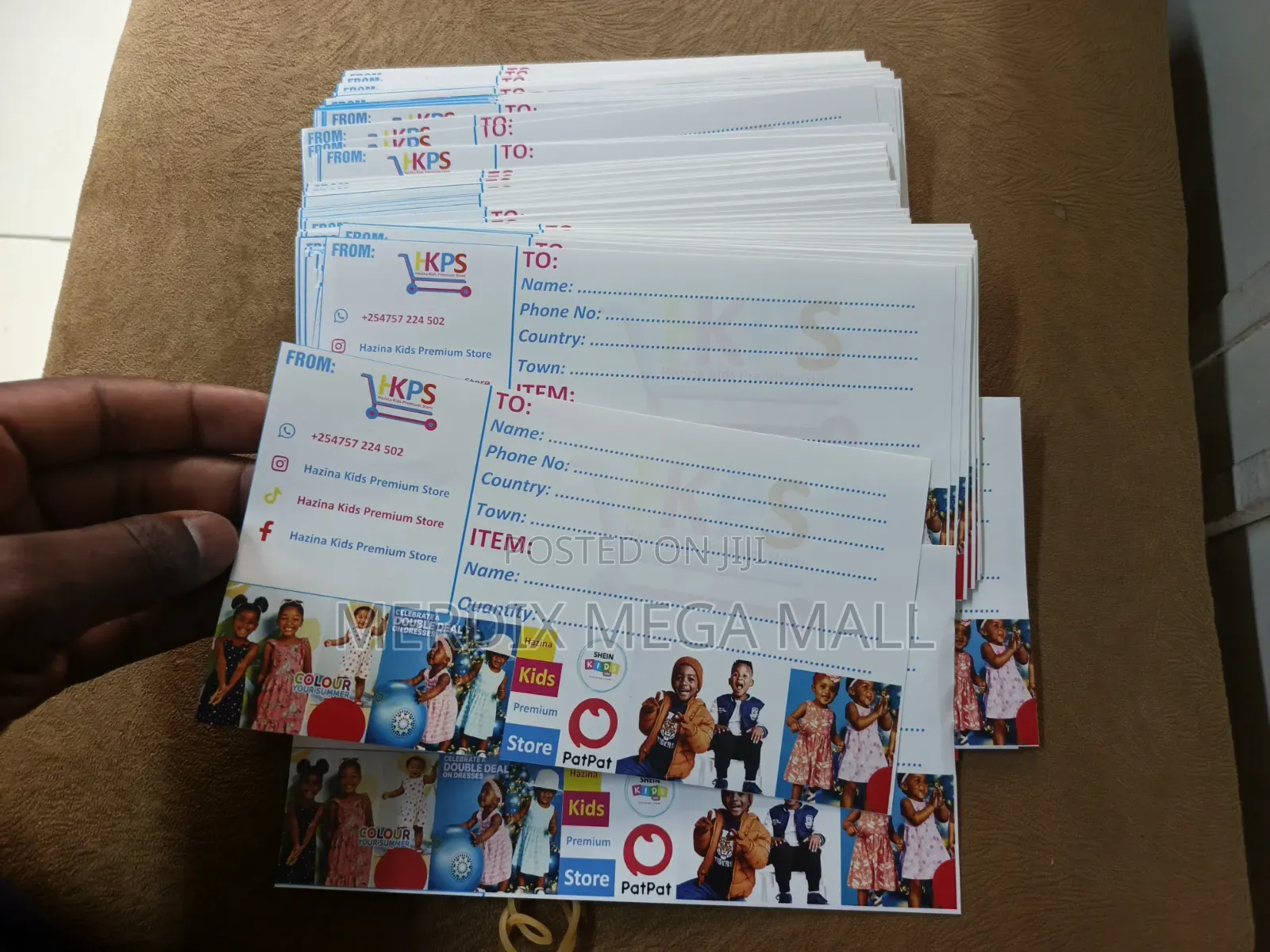 Parcel Stickers, Stickers