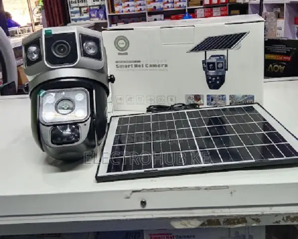 V380Pro 4G Dual View Outdoor Solar CCTV Camera