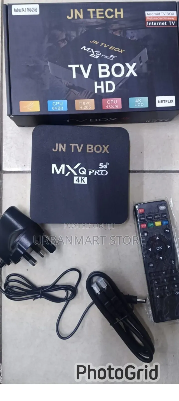 MXQ Pro 4k Android TV Box 16gb+256gb 5g