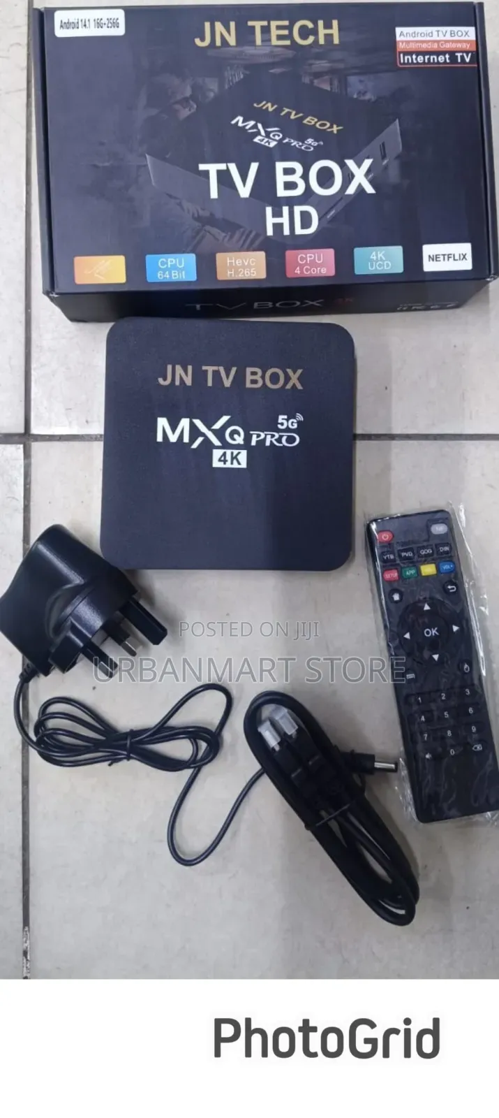 MXQ Pro 4k Android TV Box 16gb+256gb 5g