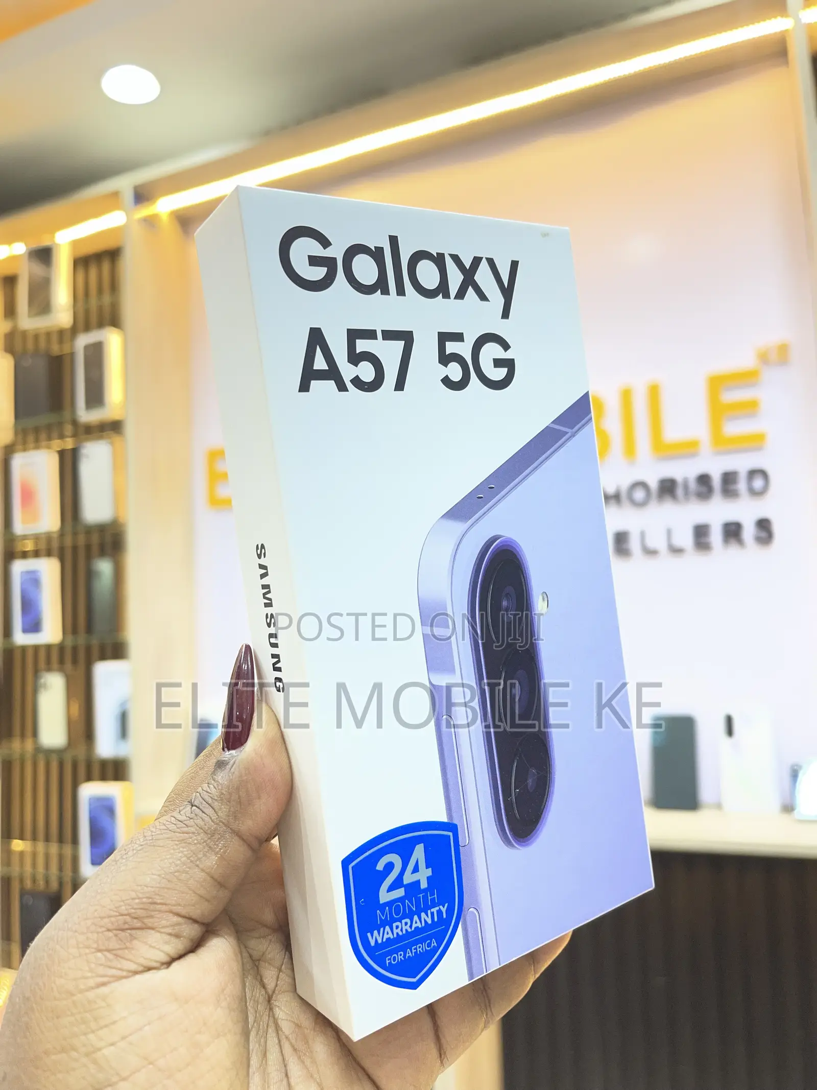 New Samsung Galaxy A57 256 GB Purple