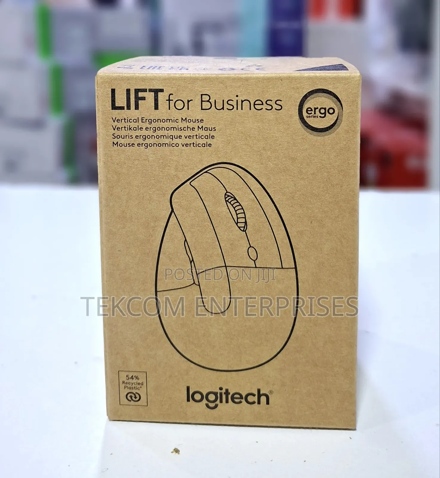 Logitech Lift Vertical Ergonomic Mouse for Business