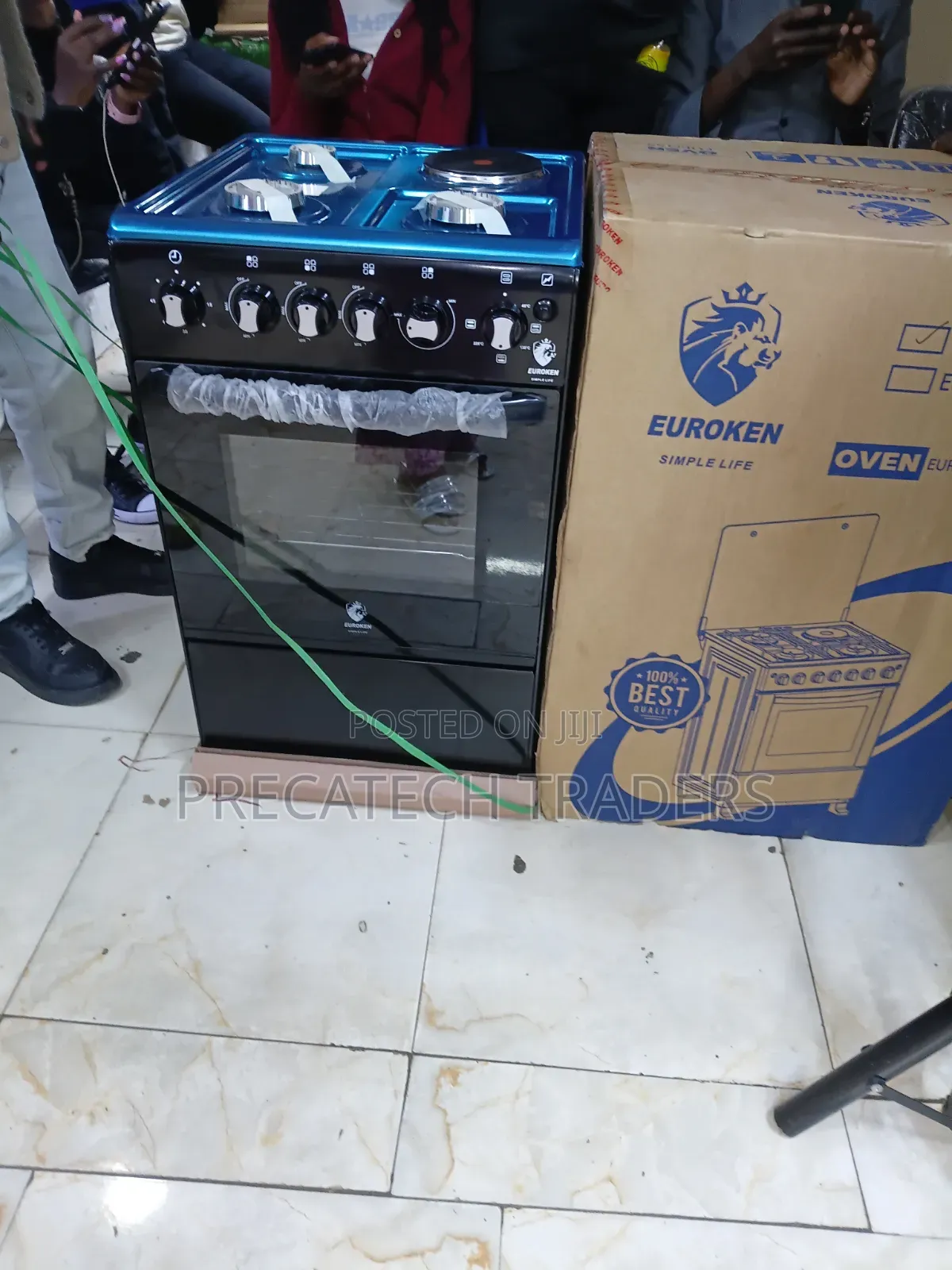 Euroken 3+1 Freestanding Gas & Electric Cooker
