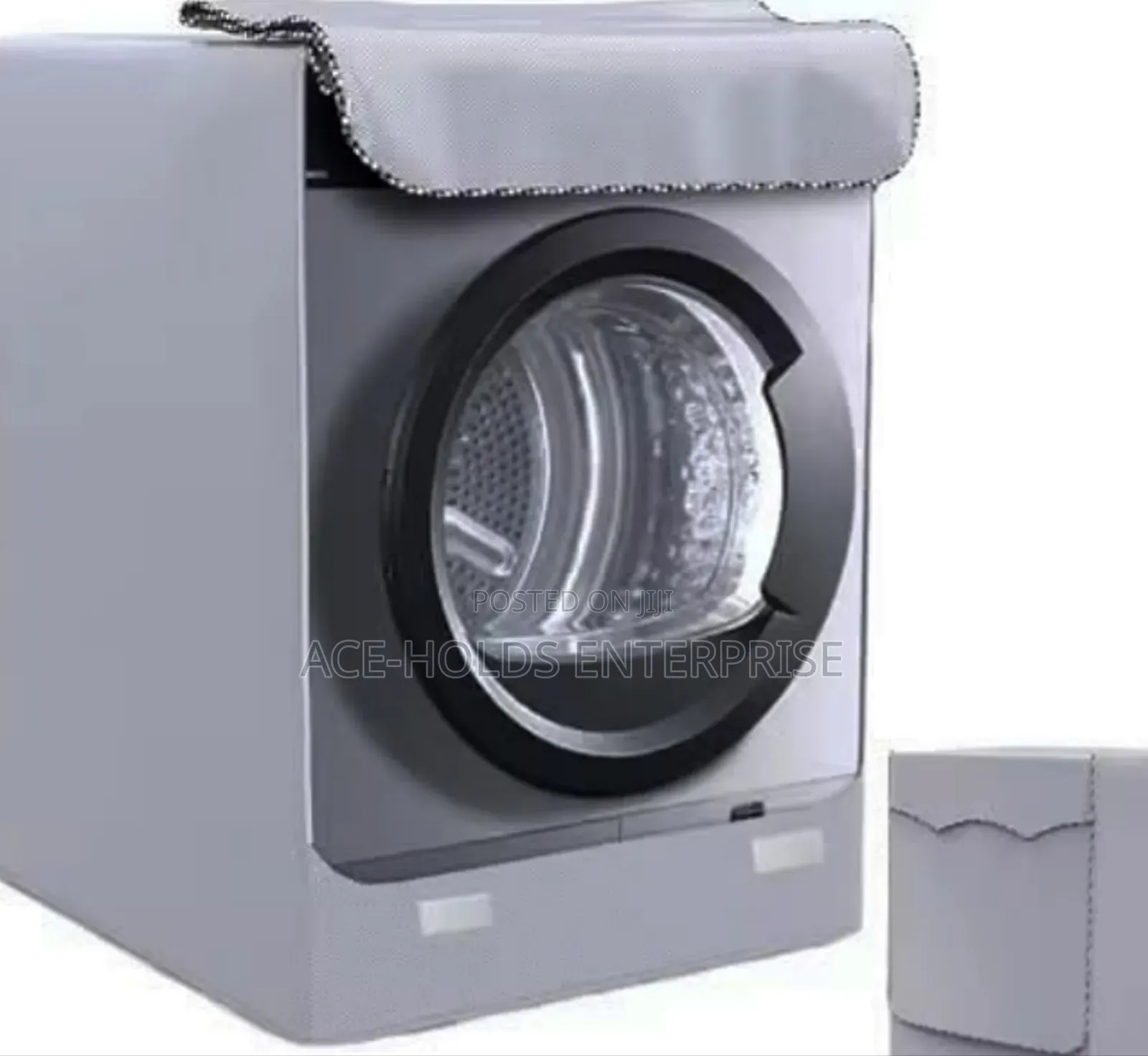 Front-Load Washing Machine Cover Silver-Coated Polyester Fabric