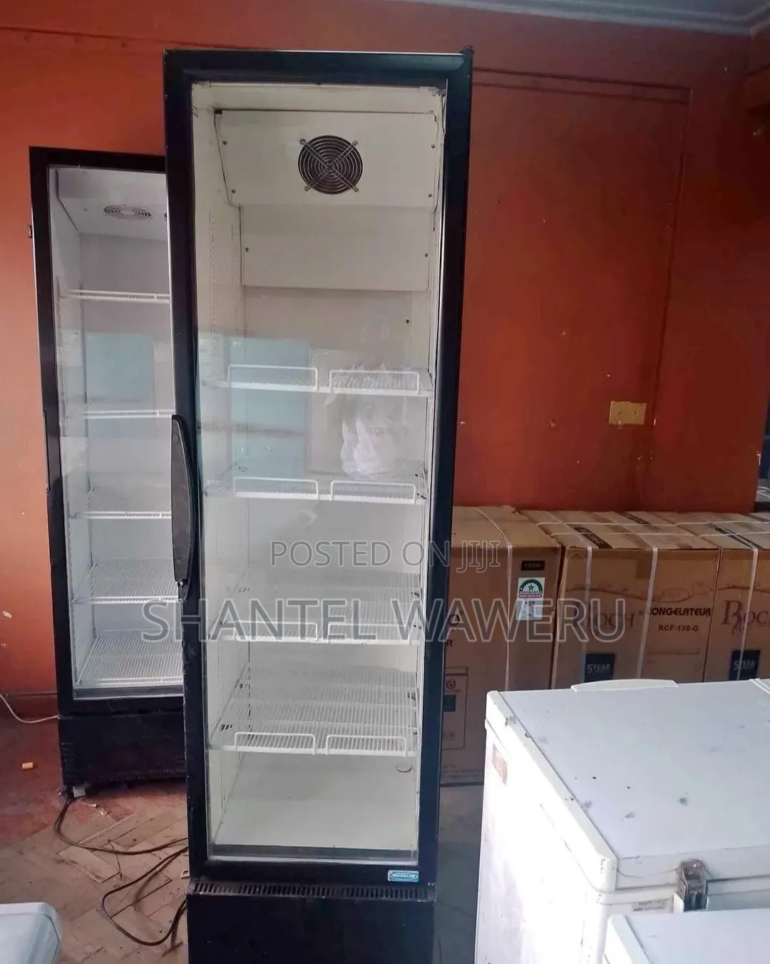 Tall  Exuk Working Well Display Refrigerator