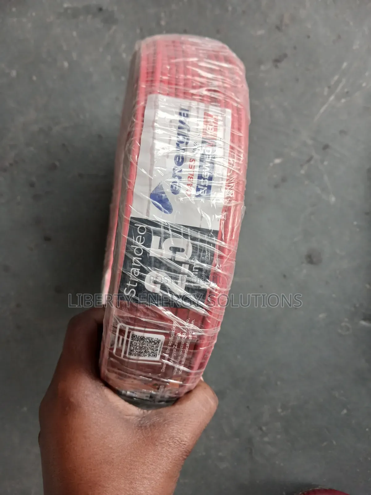 2.5mm Red Single Core Cablep