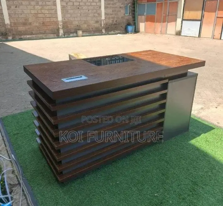 Office Desk; 1.4 Meter Golden High Ends Executive Home Office Desk