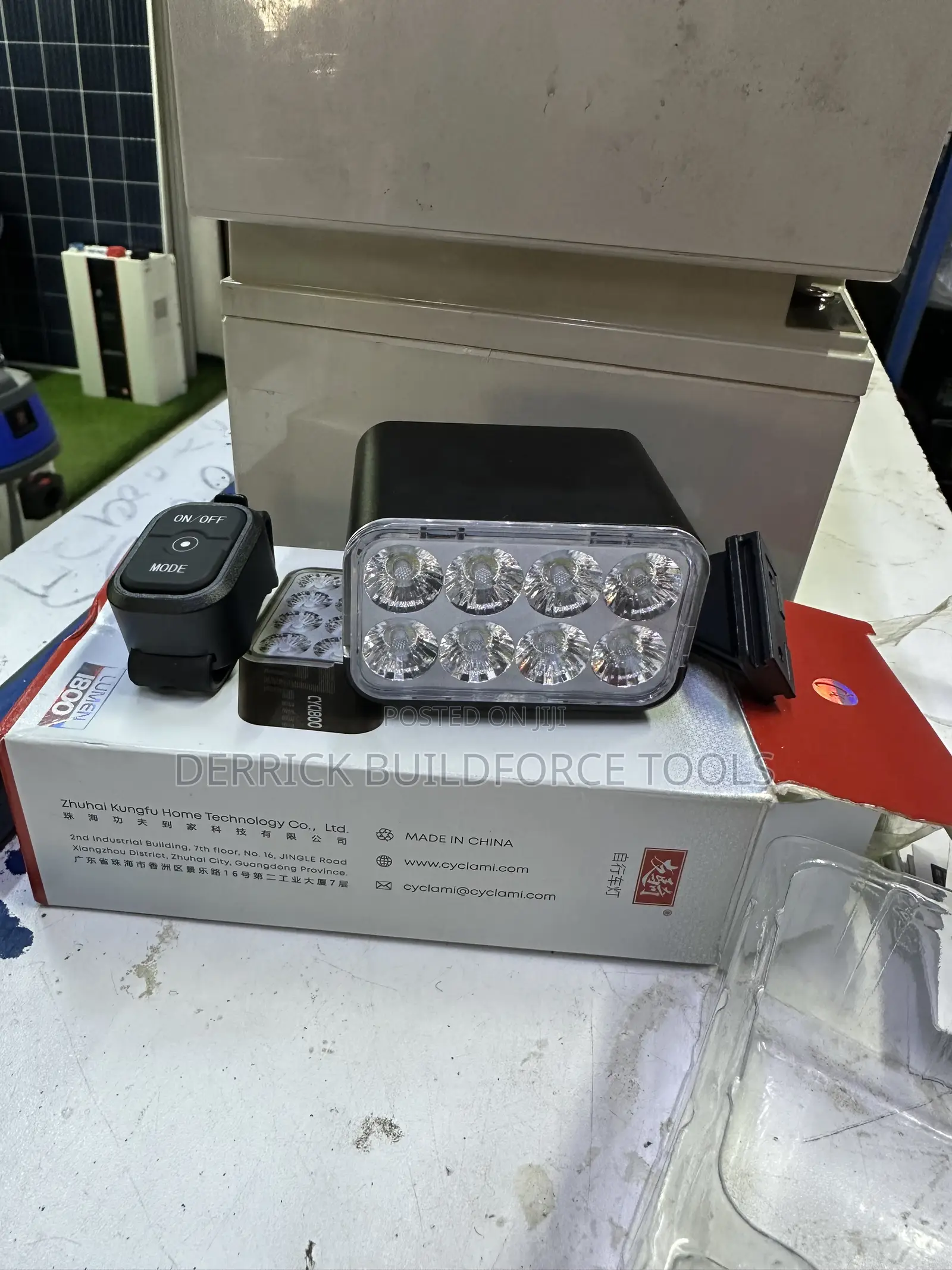Rechargeable Bicycle Light 4000Mah Headlight