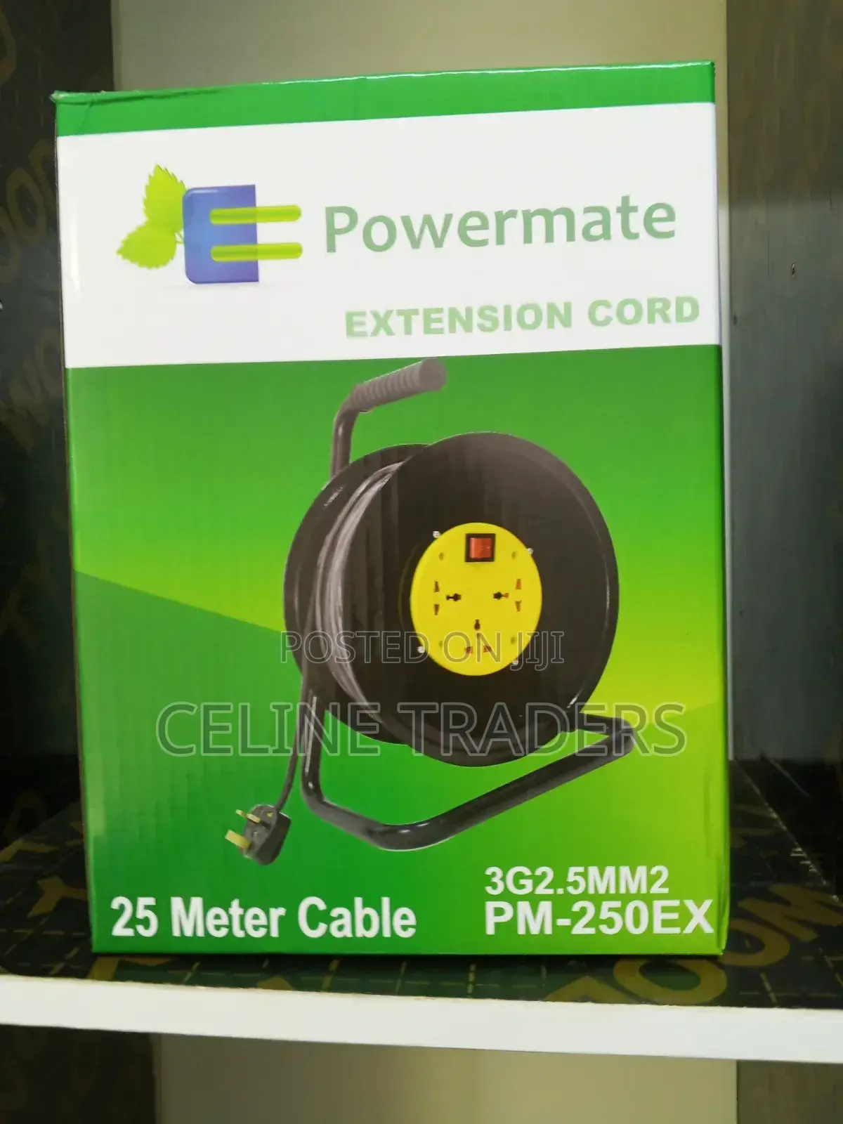 25 Metre 2.5mm2 Power Extension Reel