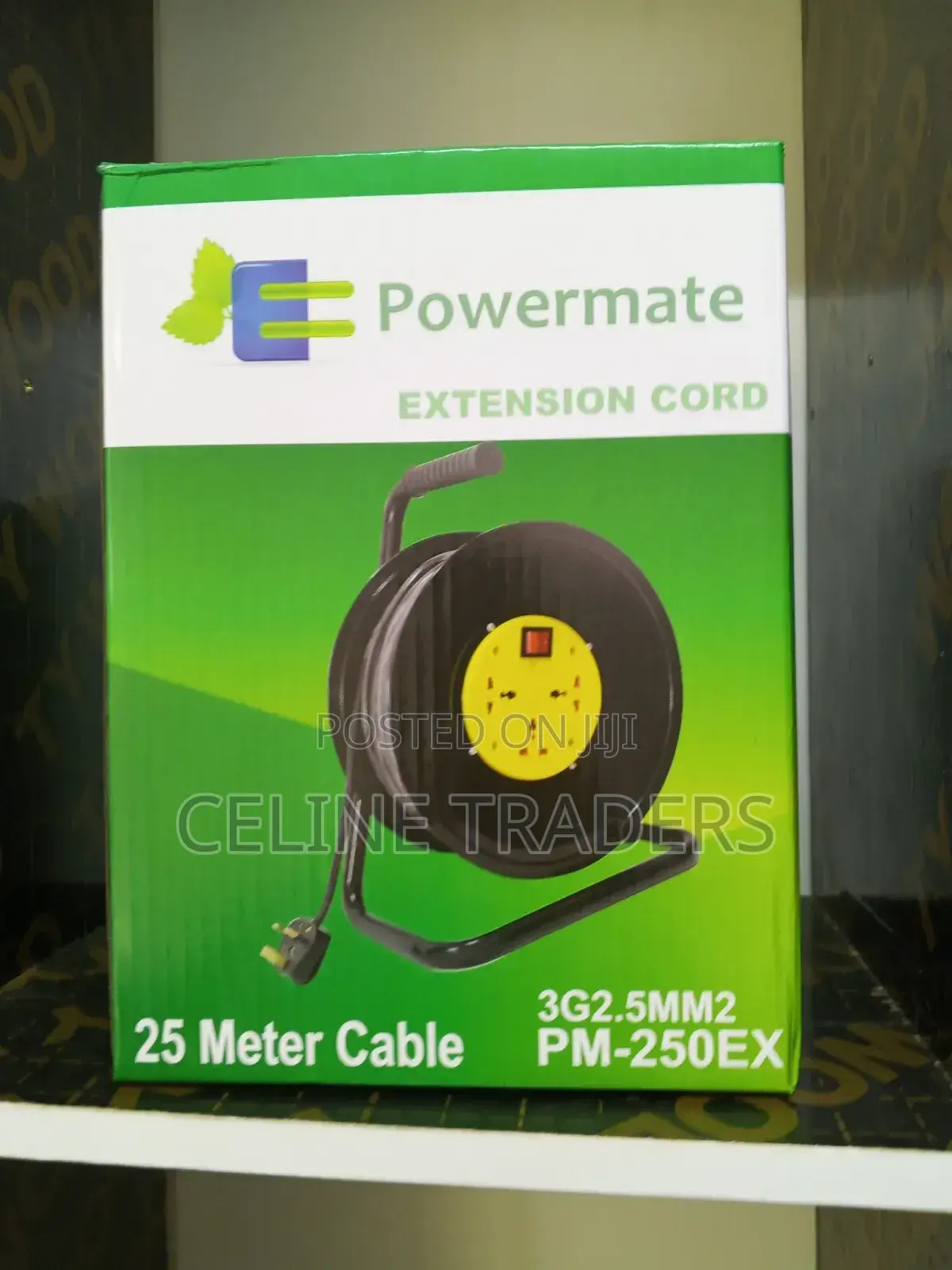 25 Metre 2.5mm2 Power Extension Reel