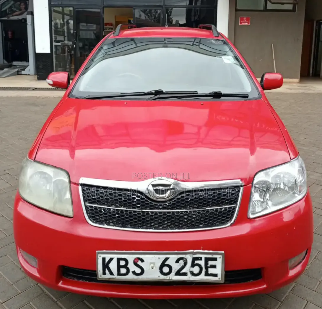 Toyota Corolla Fielder 2006 Red