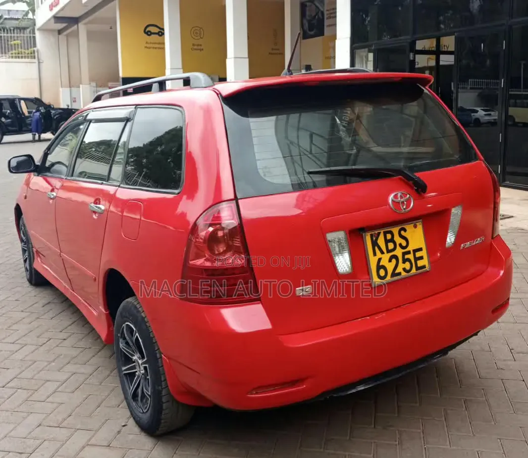Toyota Corolla Fielder 2006 Red