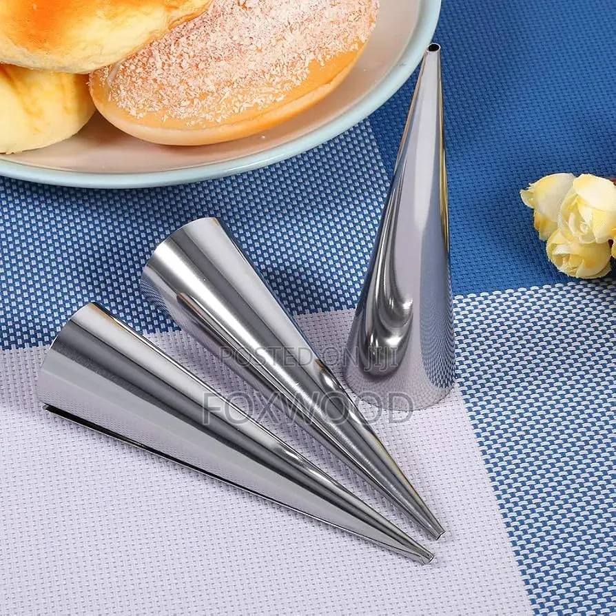 Stainless Steel Bhaji Cone 6pcs