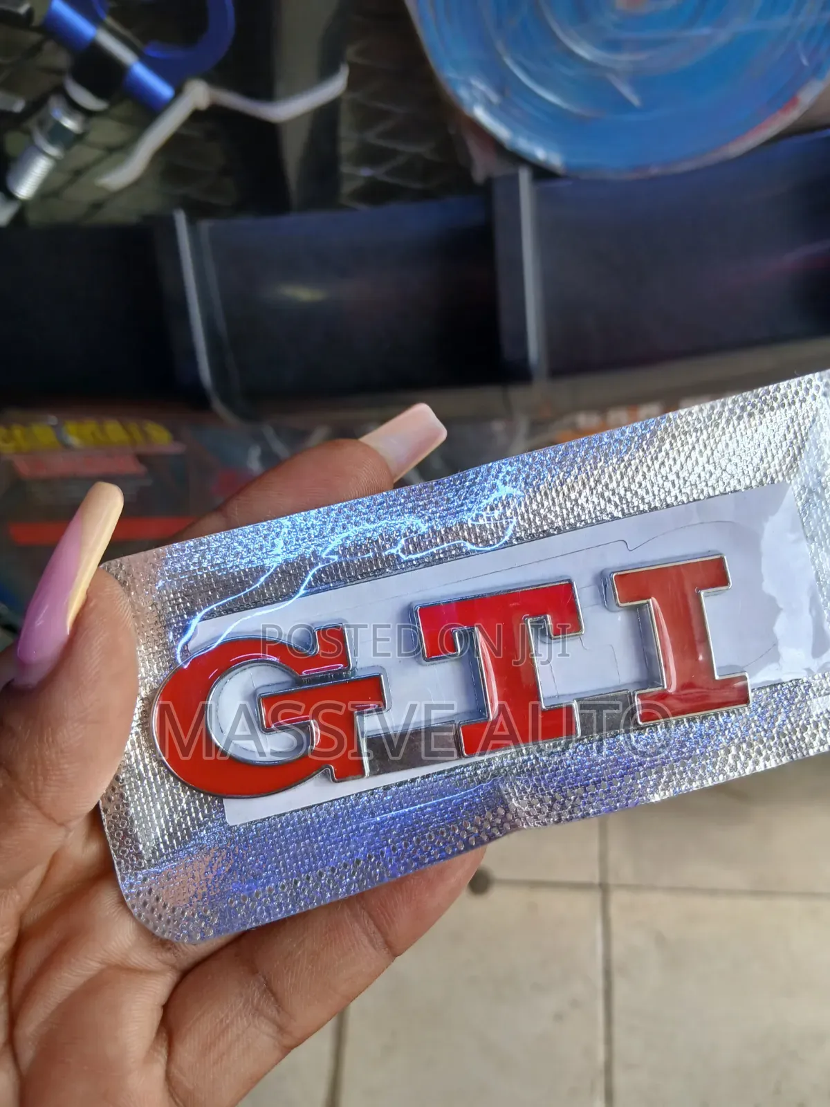 GTI Back Emblem Logos/ GTI Emblem Back Emblem Logos