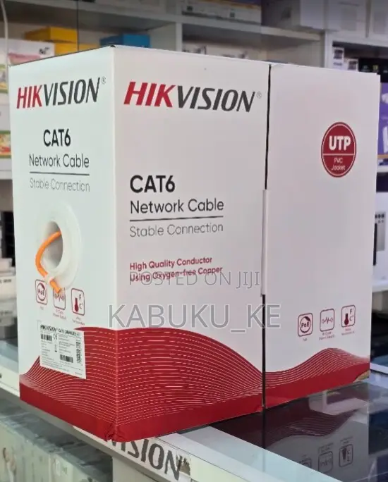 New Cat 6 Indoor Pure Copper Cable – High-Speed Ethernet Cable