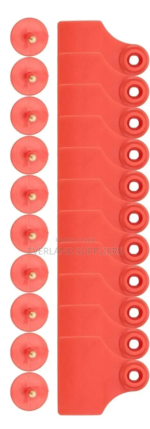 Long-Lasting Numbered Small Plain Ear Tags for Herd Management