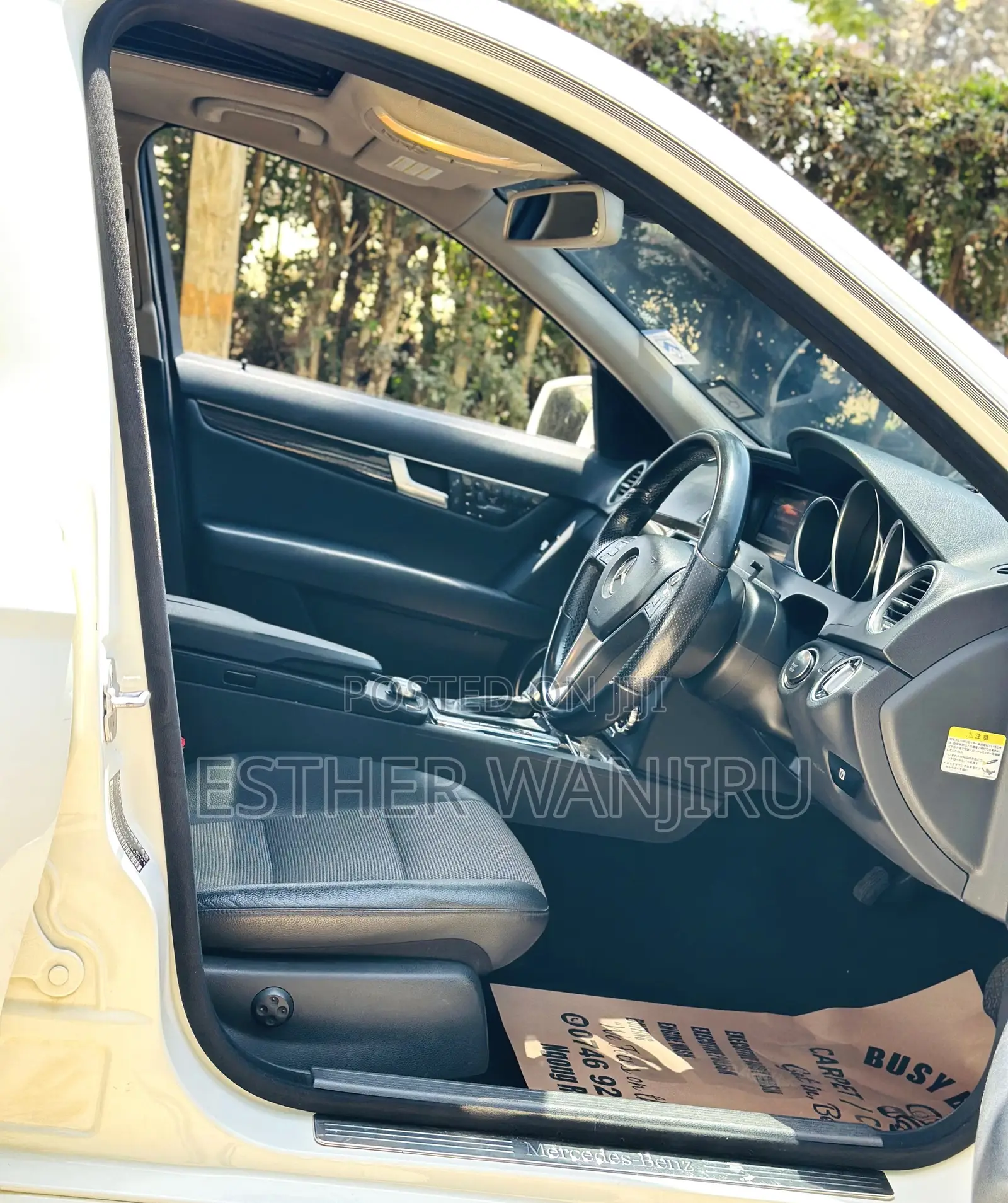 Mercedes-Benz C200 2011 White