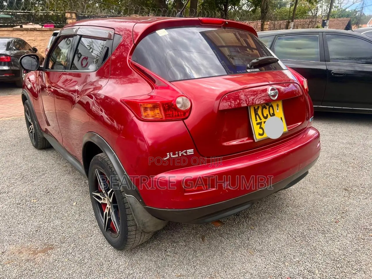 Nissan Juke 2012 Red