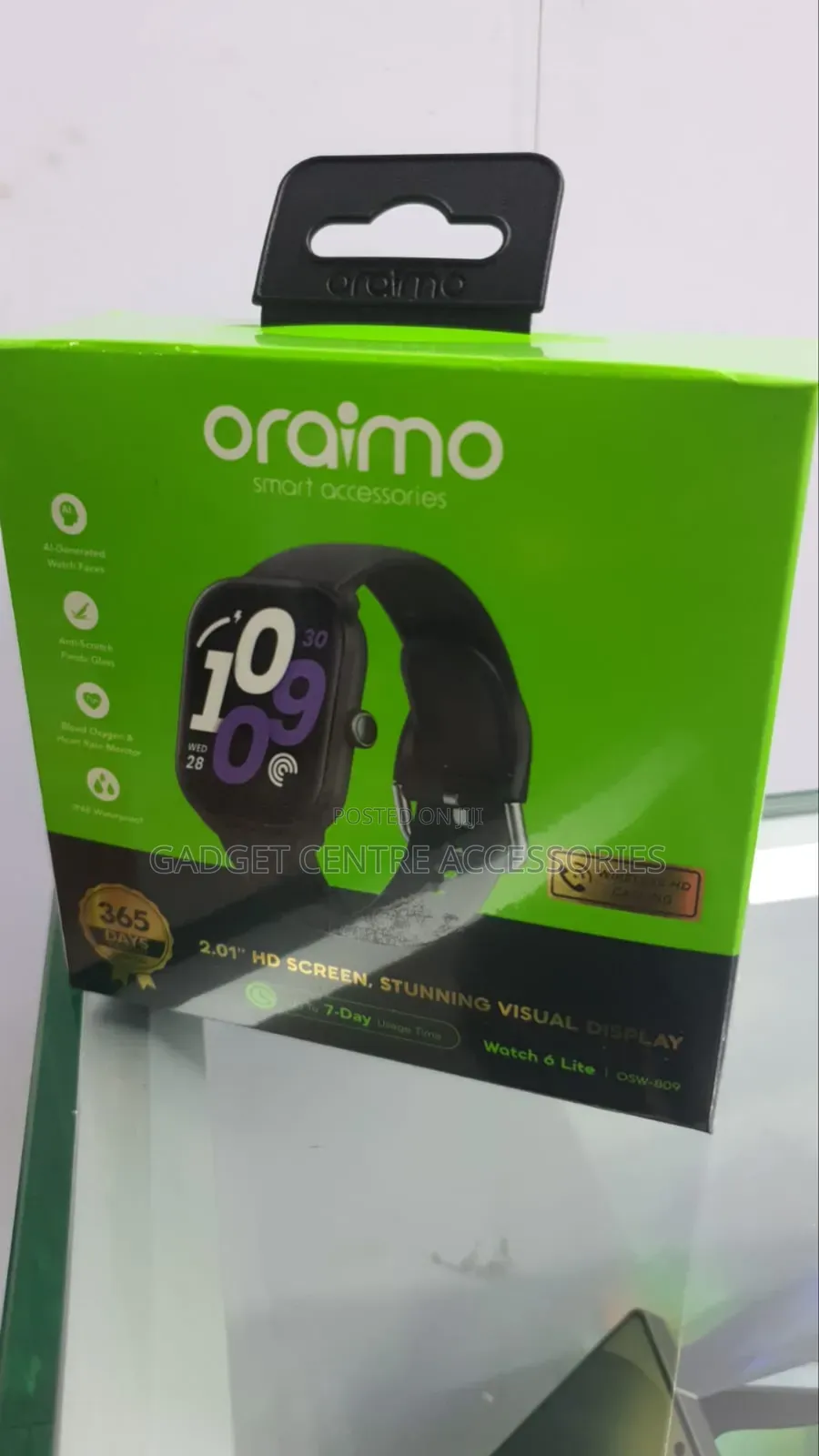 Oraimo Watch 6 Lite,2.01" Hd Screen
