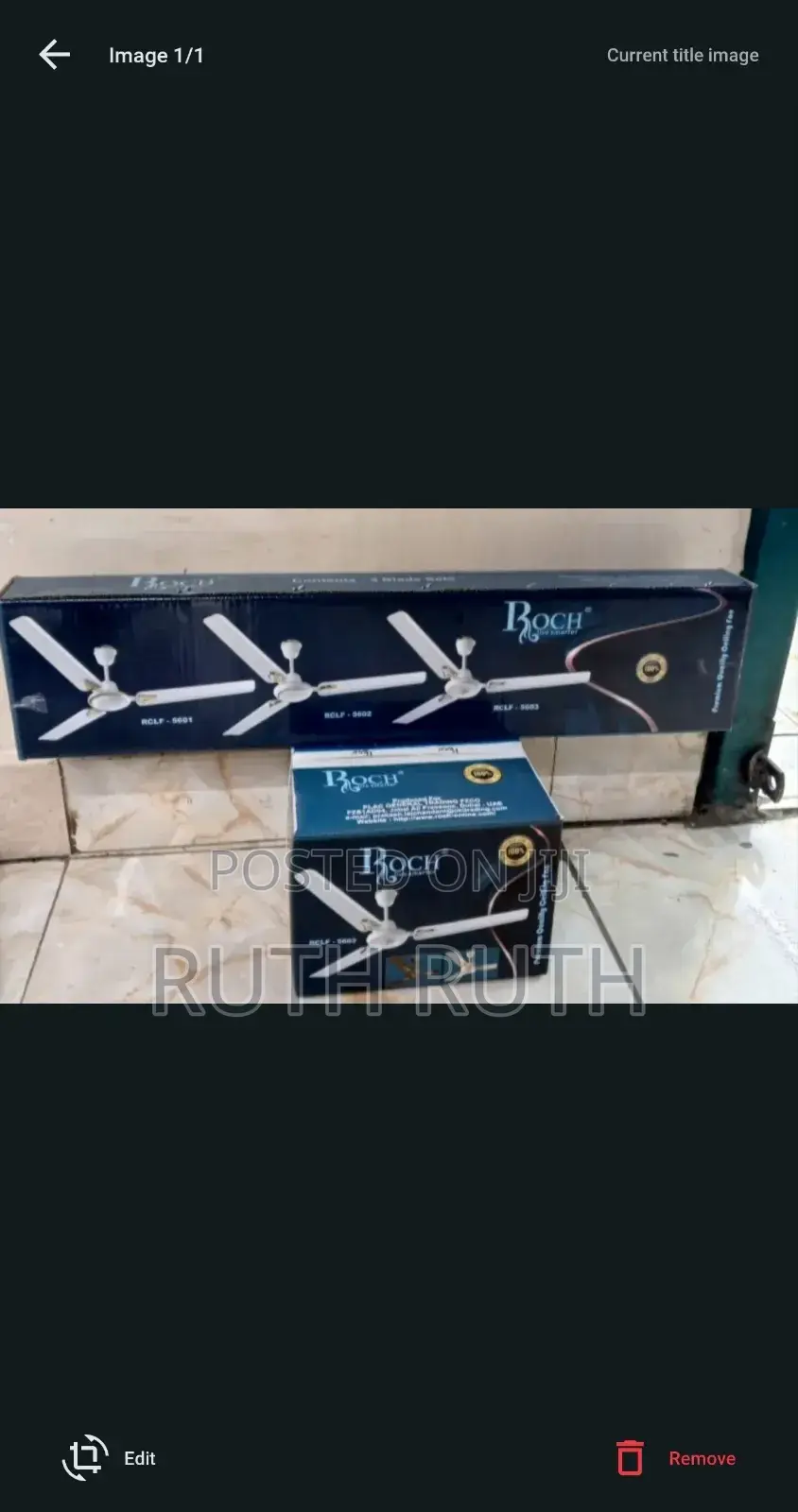 Roch 56inch Ceiling Fan