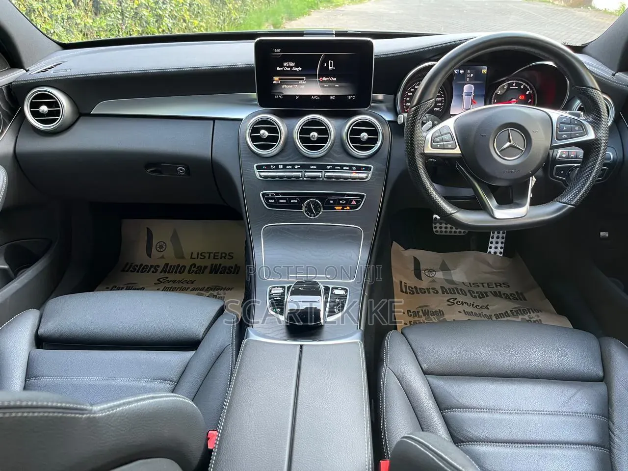 Mercedes-Benz C200 2017 Black