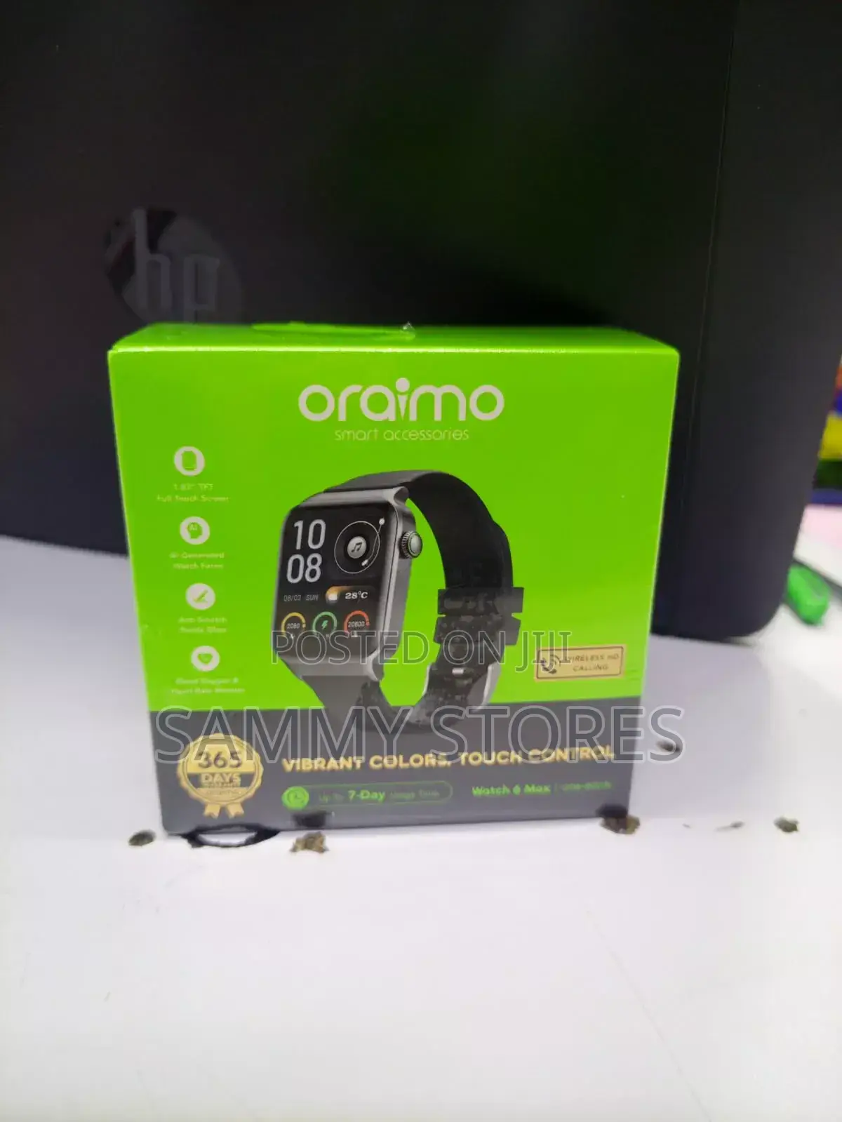 Oraimo Watch 6 Max 1.83" Full Touch Smart Watch
