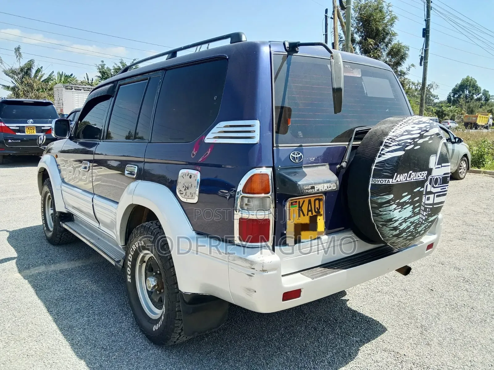 Toyota Land Cruiser Prado 1996 Blue
