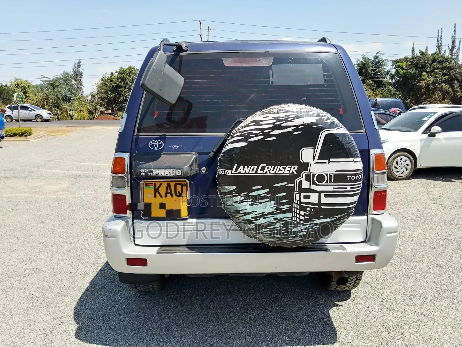 Toyota Land Cruiser Prado 1996 Blue