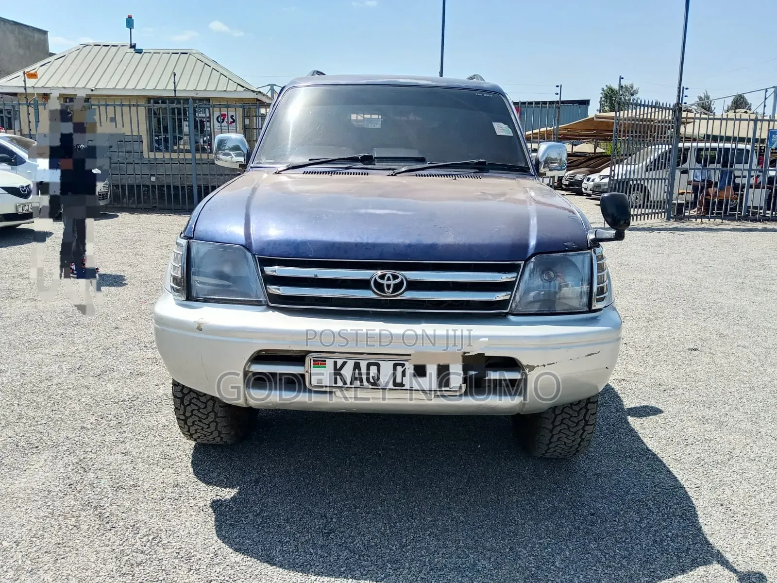 Toyota Land Cruiser Prado 1996 Blue