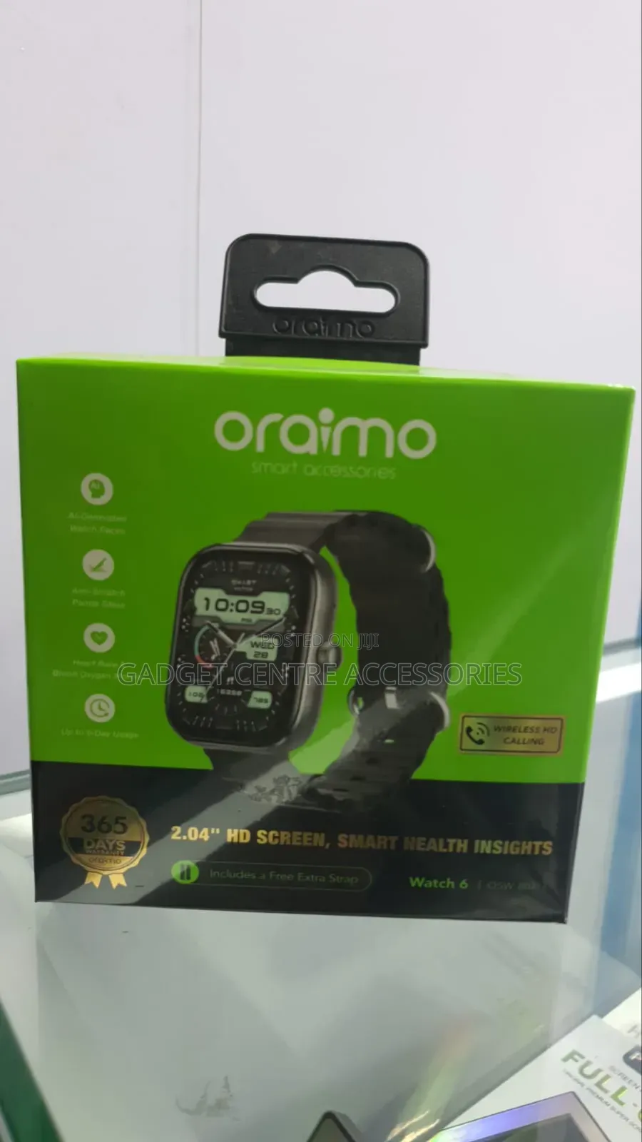 Oraimo Watch 6 Smart Watch,2.04' Screen Size