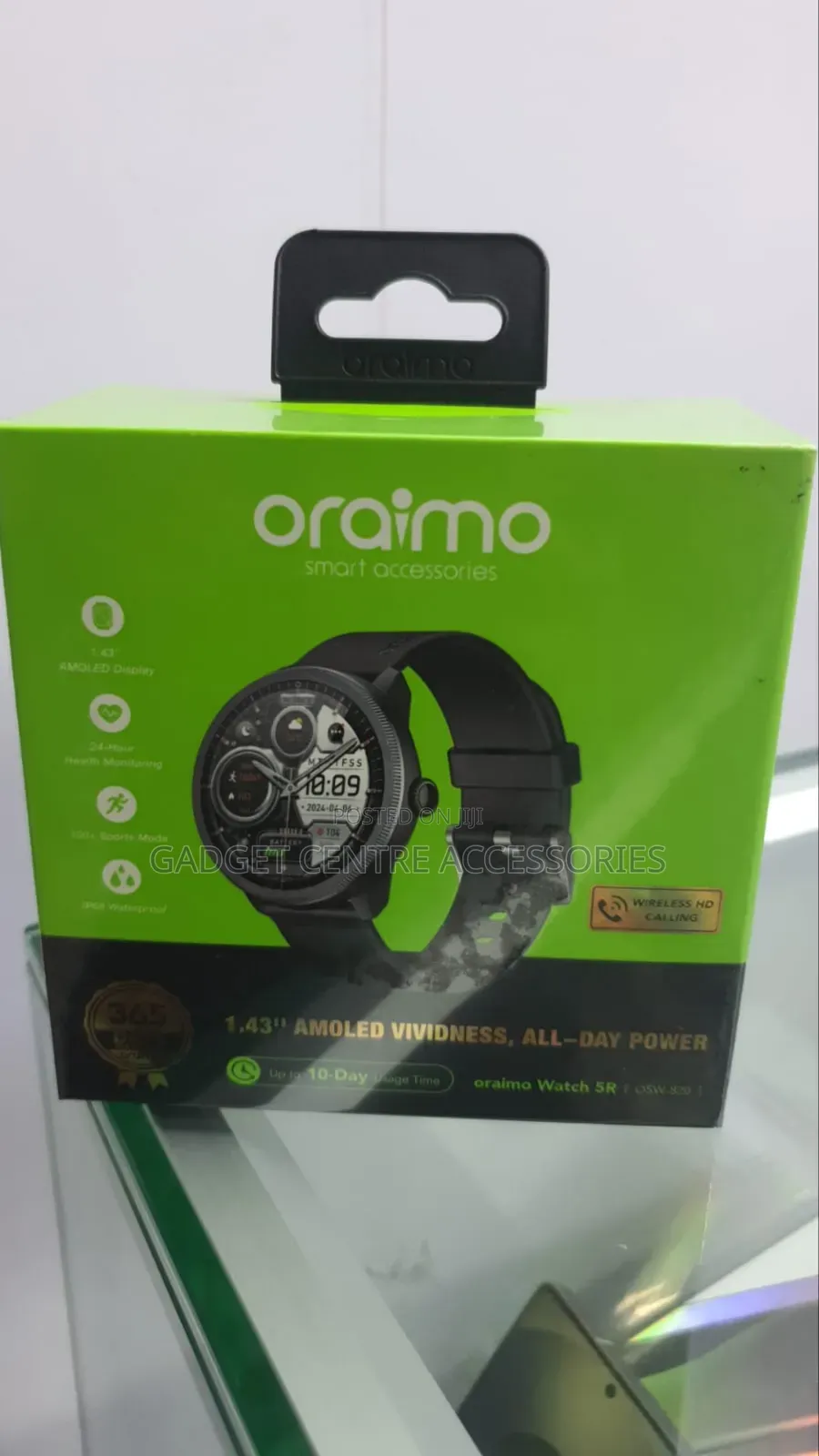 Oraimo Watch 5R ,1.43 "HD Screen Size
