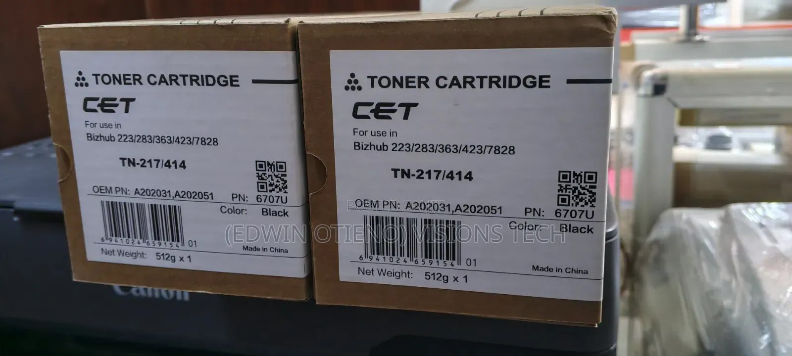 TN-217/TN-414 Black Toner