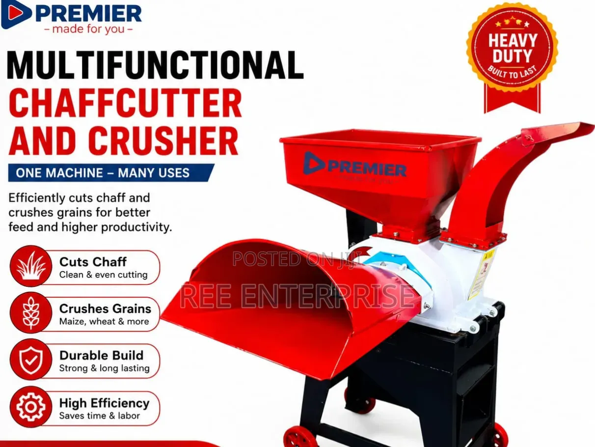 Multifactontal  Chaffcutter and  Crusher