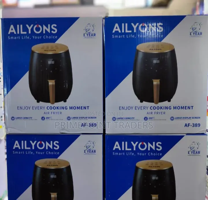 Ailyons 5L Air Fryer – Convenient & Efficient Family Cooking