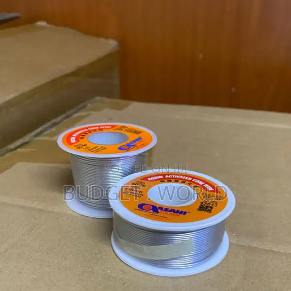 Professional-Looking Joints Asahi 1.0mm Rosin Core Solder Wire-100gm