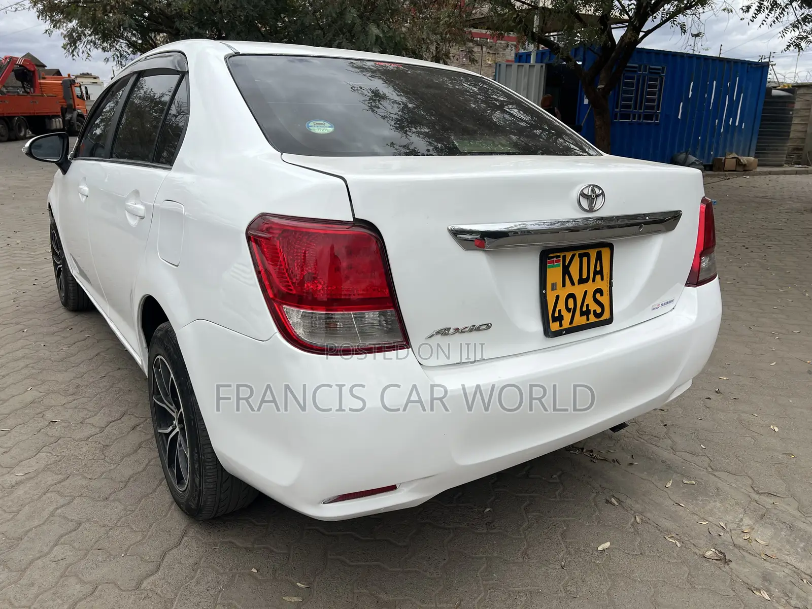 Toyota Axio 2013 Off white