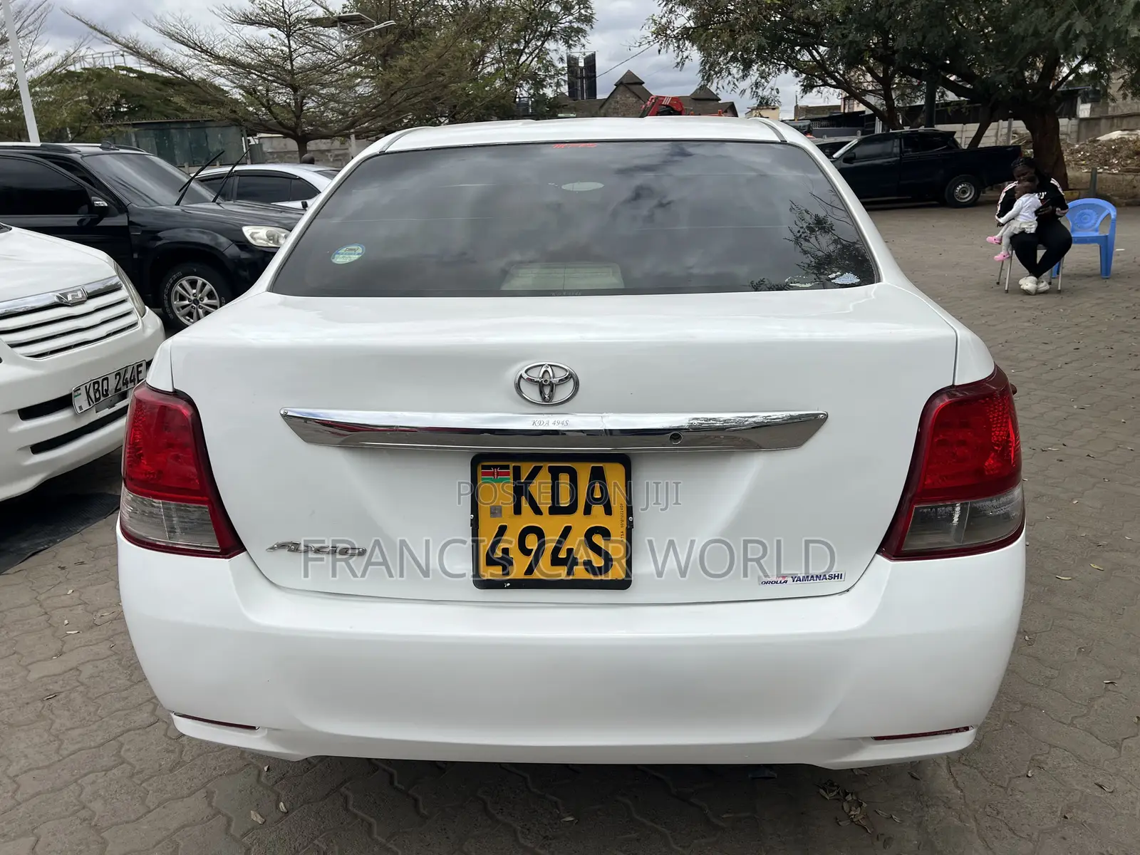 Toyota Axio 2013 Off white