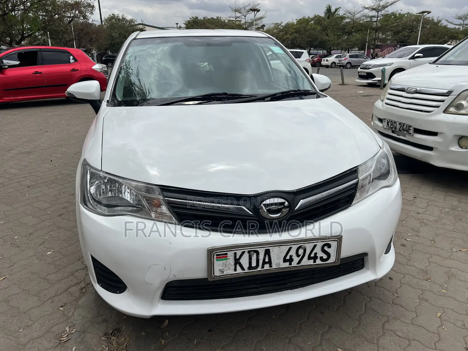 Toyota Axio 2013 Off white