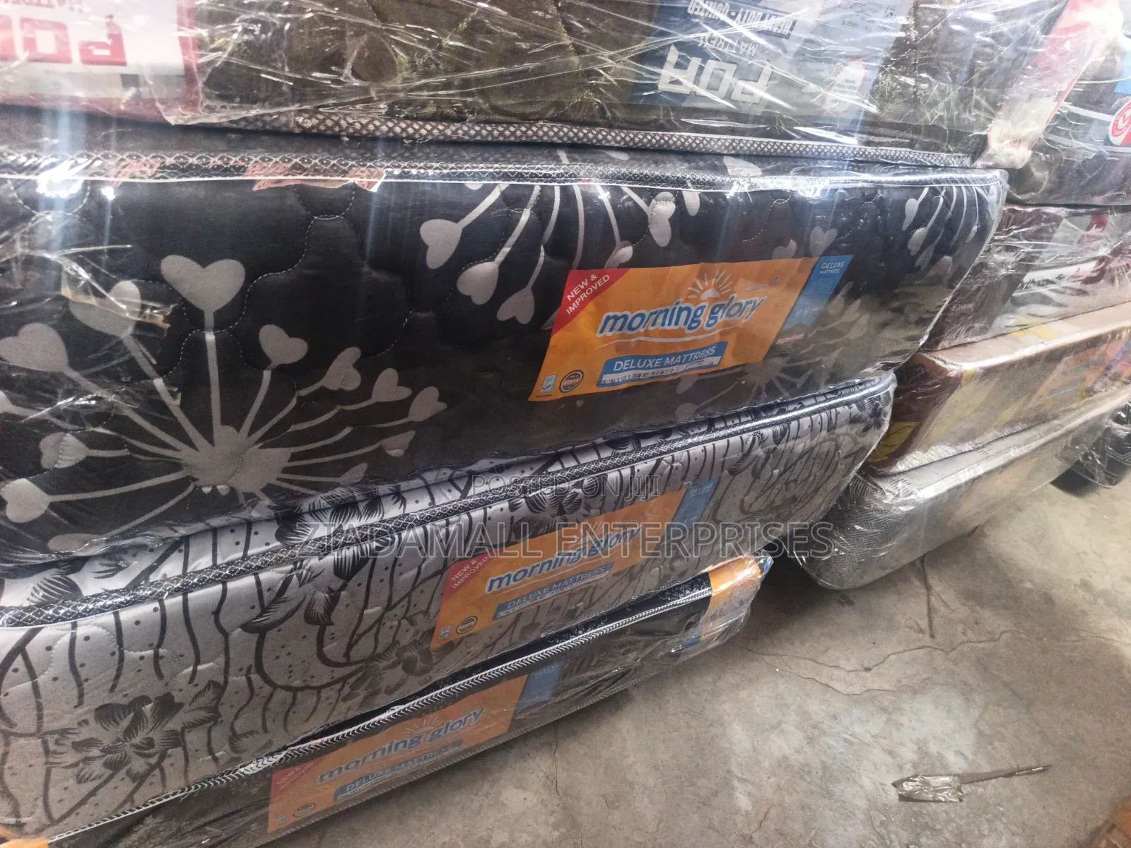 4 by 6 12 Inches Medium Density Mattress Morning Glory