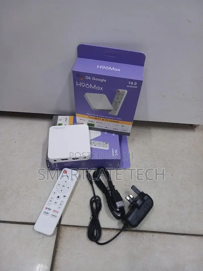 H96 Max Android 14 TV Box 2GB 16GB – Smart Media Player 4K
