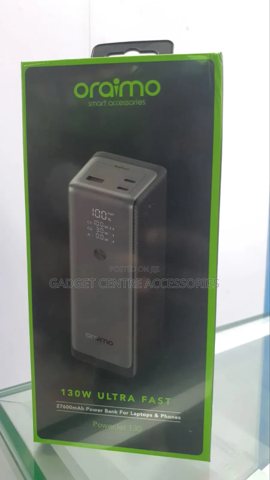 Oraimo 27600mah ,130w Laptop and Phones Power Bank