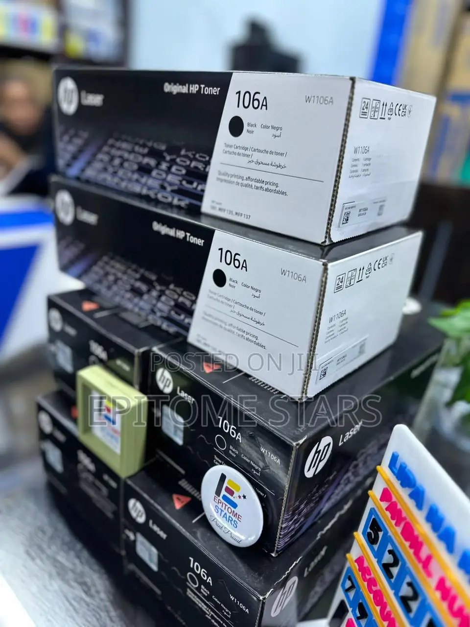 Smudge Free HP 106A Toner