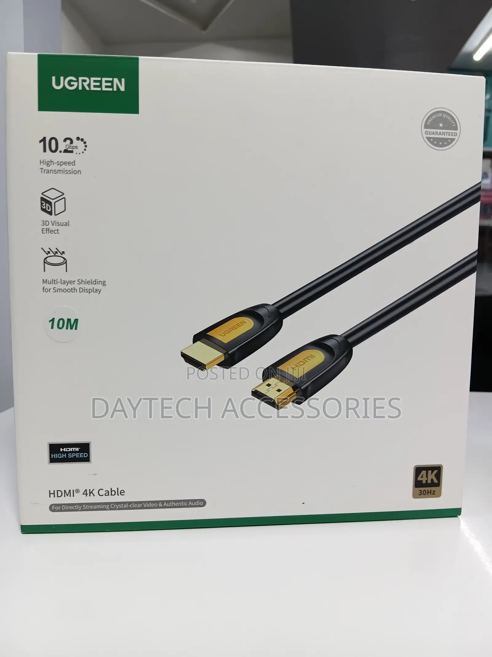 10-Meter Ugreen Hdmi 4k Cable (Hd101)