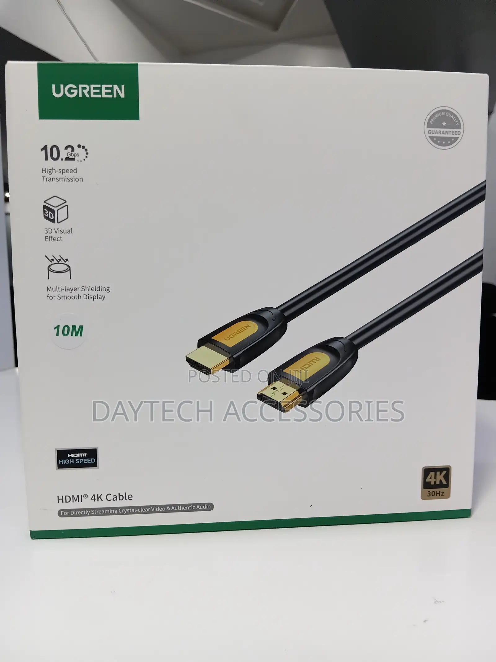 10-Meter Ugreen Hdmi 4k Cable (Hd101)