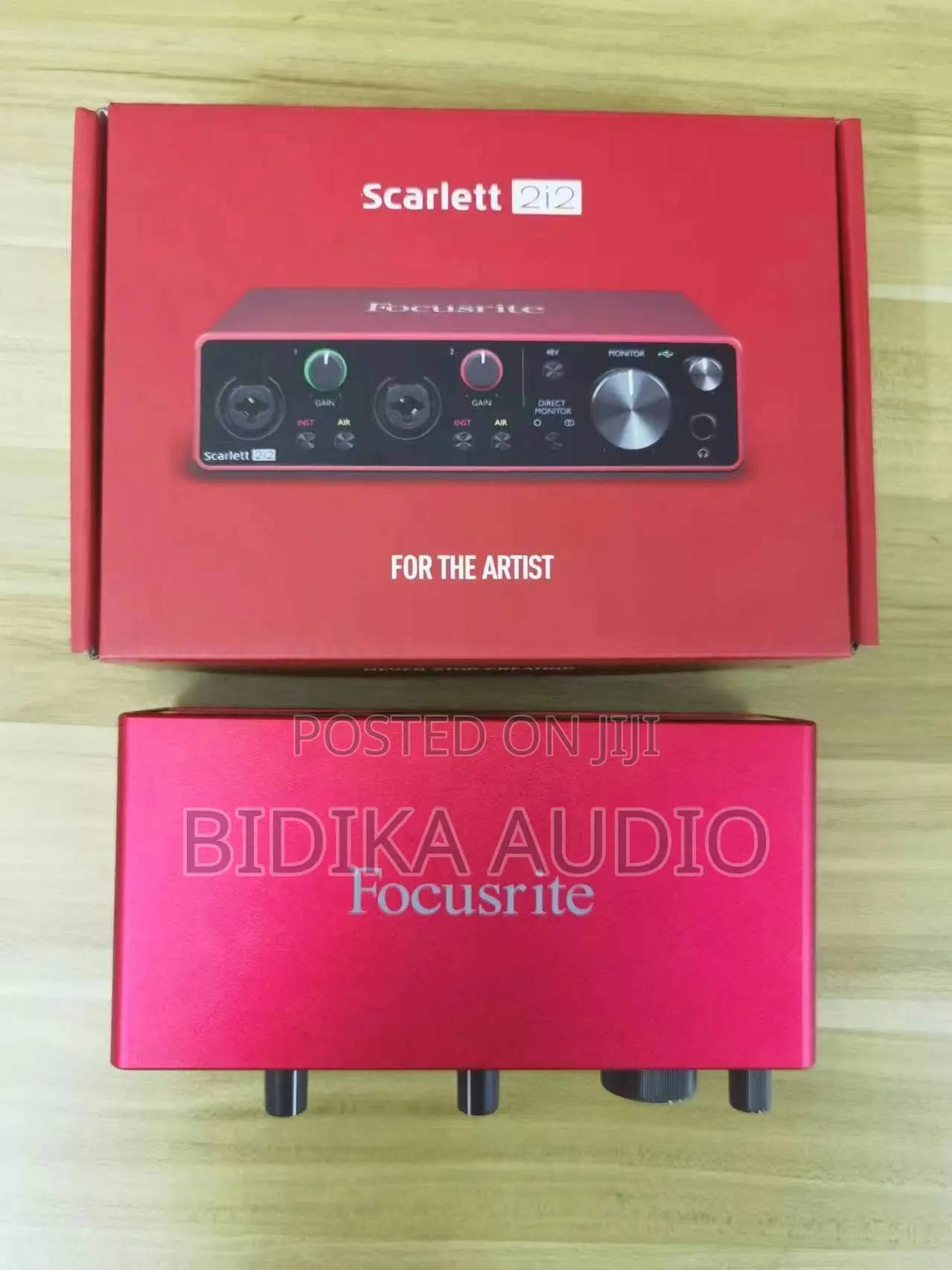 Focusrite Scarlett 2i2 3rd Generation USB Sound Card Studio Interface