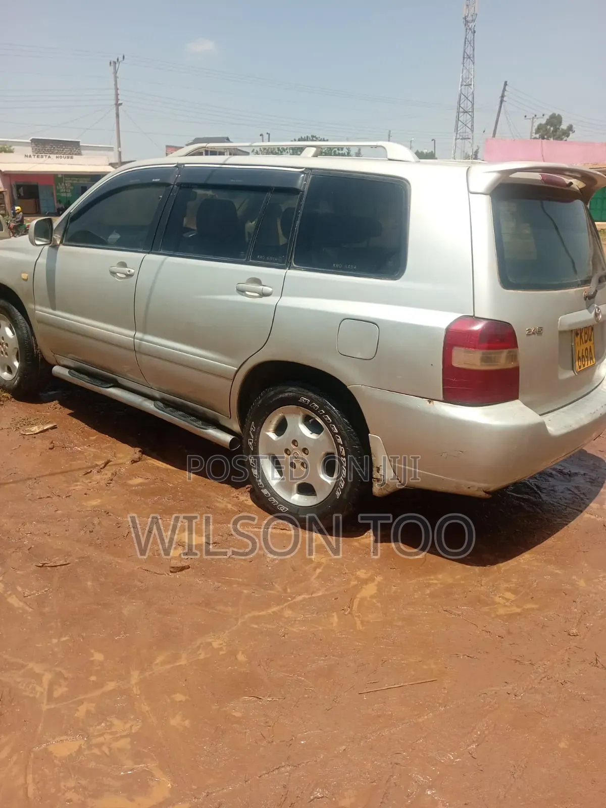 Toyota Kluger 2009 Silver