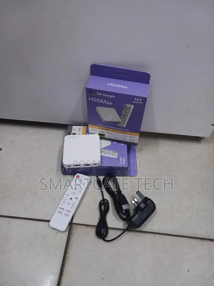 H96 Max M2 Plus Android 14 TV Box 2GB 16GB – WiFi 6 & 4K